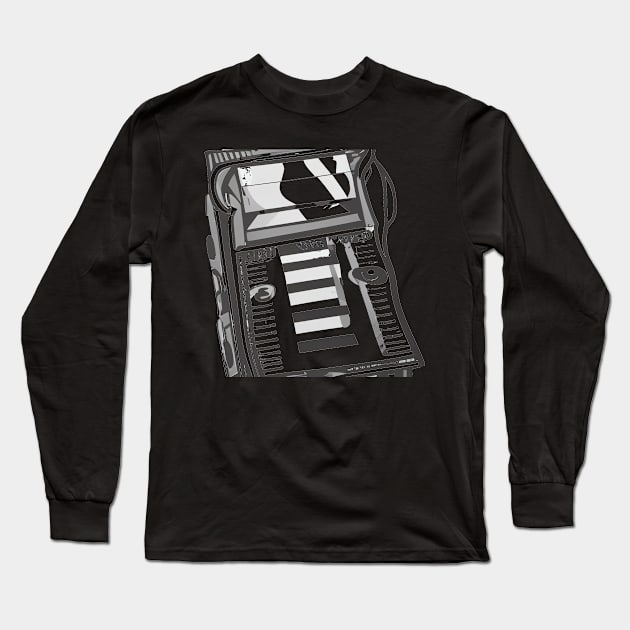 Retro music Long Sleeve T-Shirt by artpisz